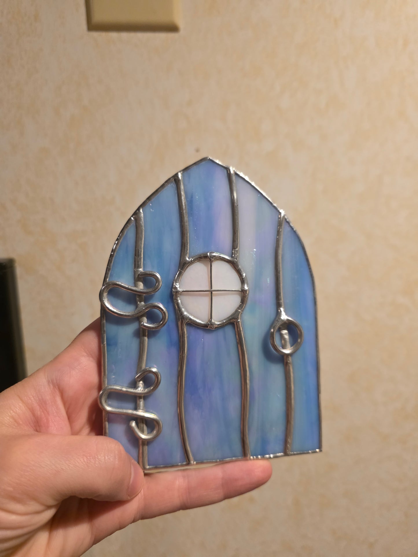 Stained Glass Faery Door