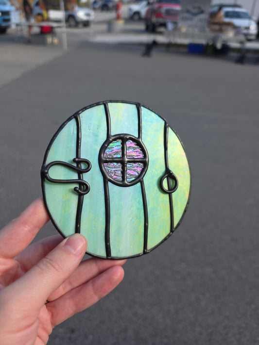 Stained Glass Faery Door