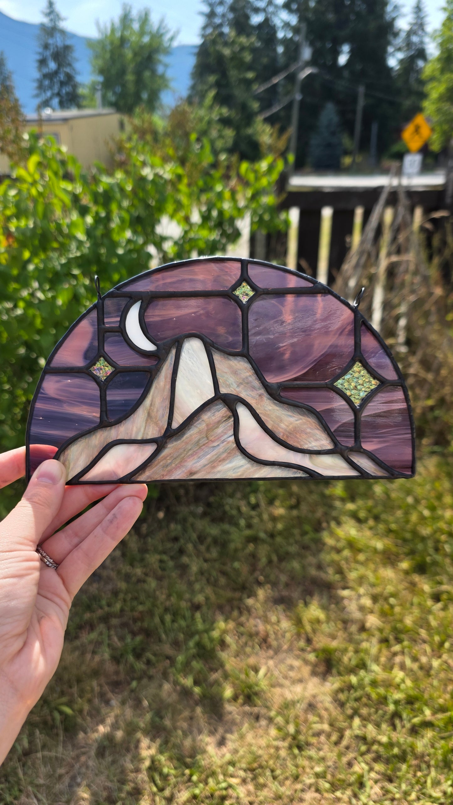 Magic Mountain Suncatcher