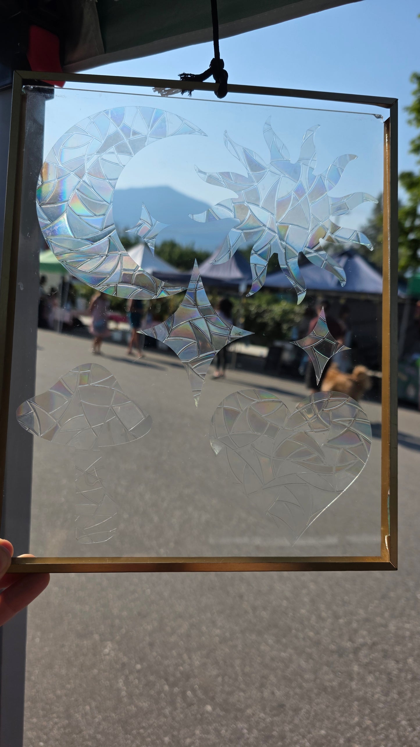 Rainbow Window Cling